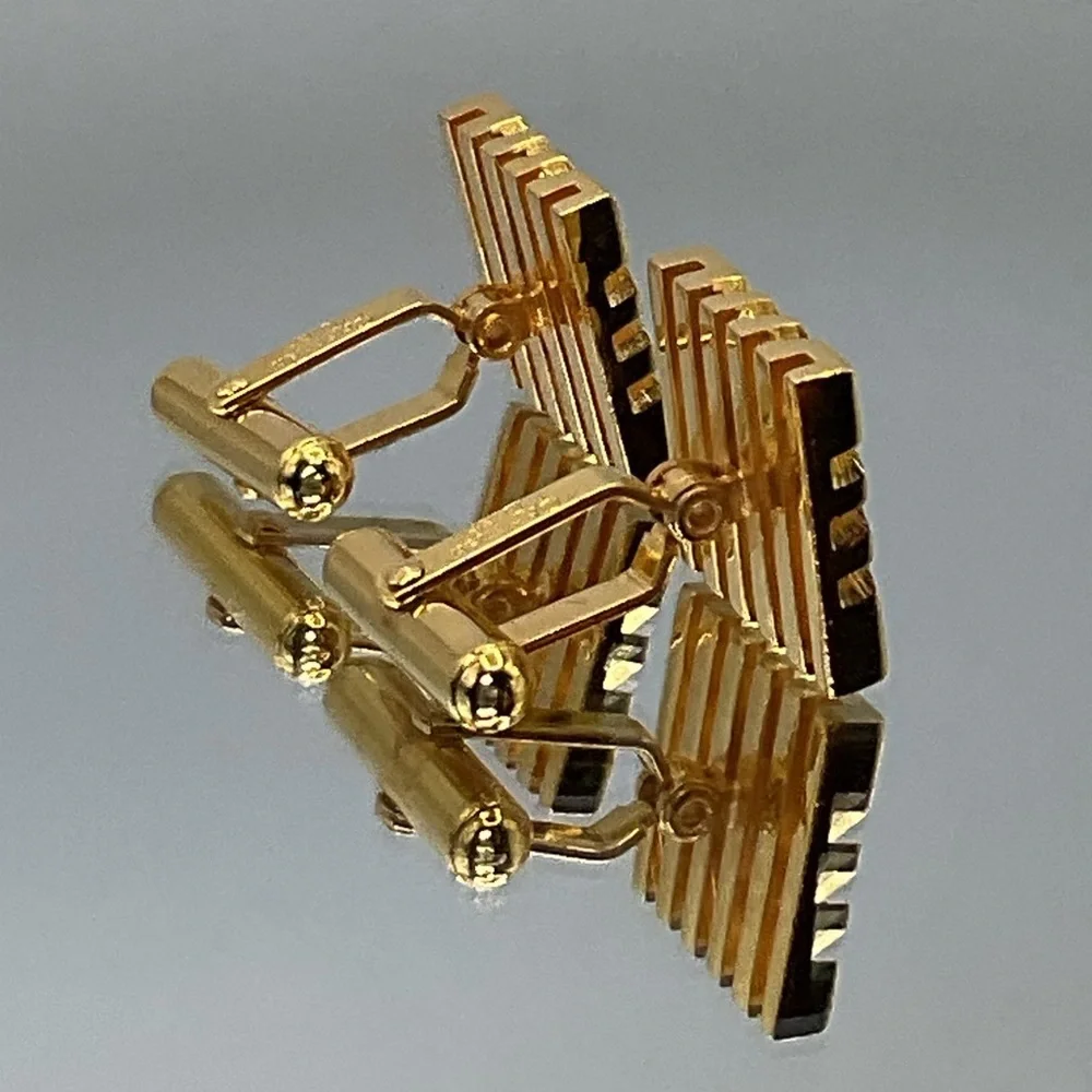 Christian Dior Logo Cufflinks